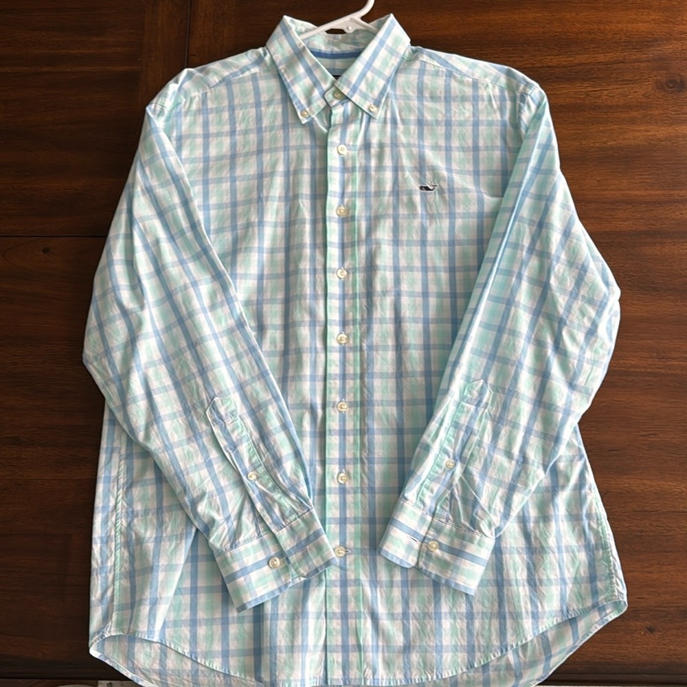 Vineyard Vines button down whale shirt